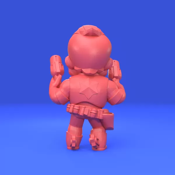 Colt (Original) - Brawl Stars - Model preview 2