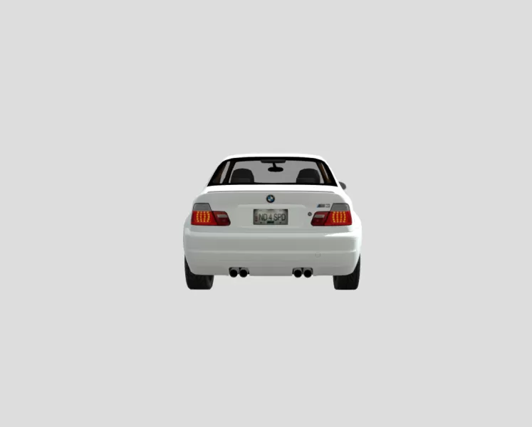 2003 BMW M3 E46 - Model preview 5