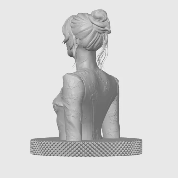 Lena Headey 3D Bust Print - Model preview 6