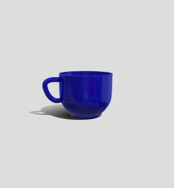Realistic Cup 3D Model - Model preview 1