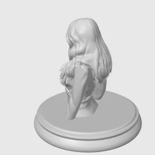 Mila Kunis 3D Bust Print - Model thumbnail 6