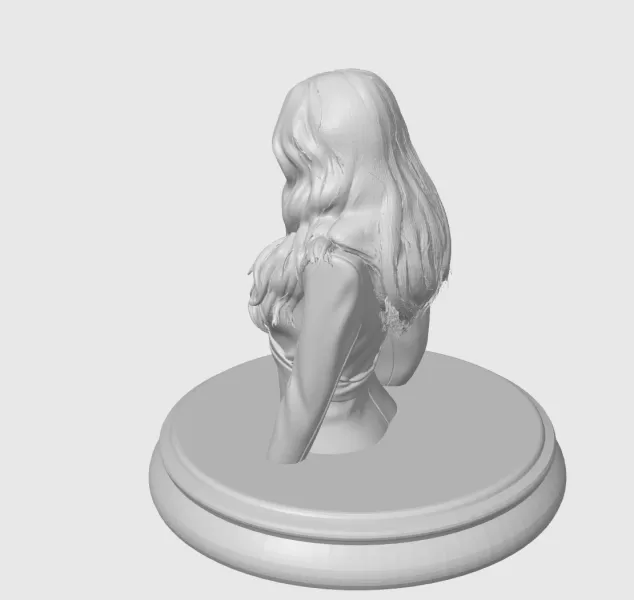 Mila Kunis 3D Bust Print - Model preview 6