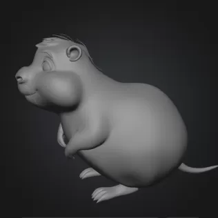 Capybara - Model thumbnail 2
