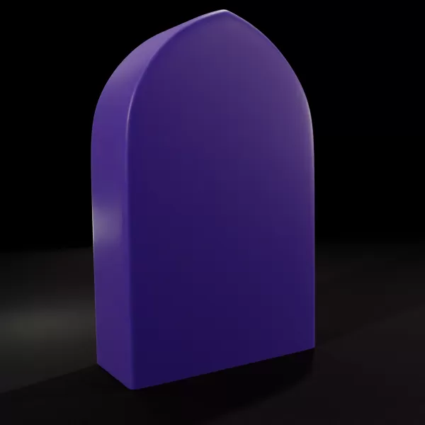 Chibi Saint Michael Archangel Bas-Relief - 3D Printing & Mold De - Model preview 4