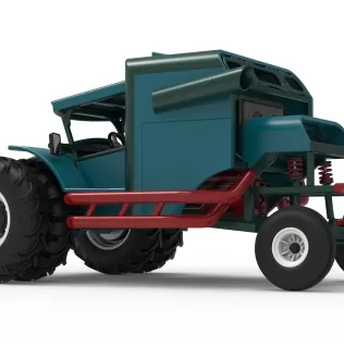 Racing Combine Harvester Version 2 Scale 1:25 - Model thumbnail 13