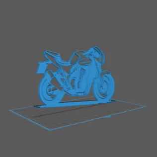 Kawasaki - Z900 Wall Art - Model thumbnail 1