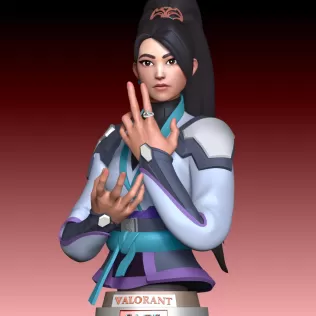 Sage Bust FanArt - Model thumbnail 8