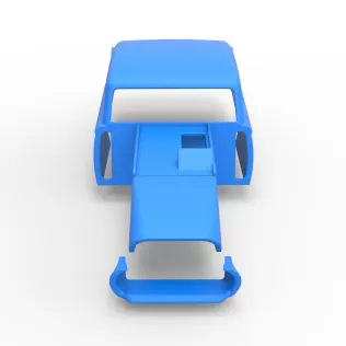 Shell of Vintage Asphalt Modified stock car V7 Scale 1:25 - Model thumbnail 6