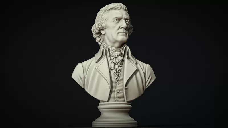 Thomas Jefferson #RoZ - Model preview 9