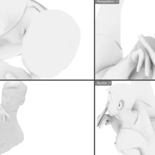 Ballett Lady - Model thumbnail 1