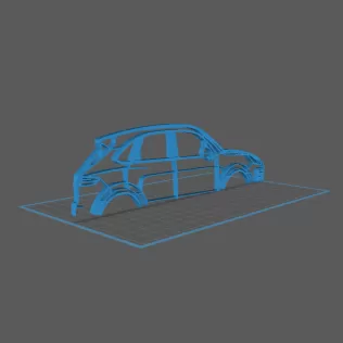 Porsche - Cayenne Wall Art - Model thumbnail 1