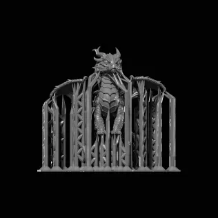 Baby Dragon stl file 3d printing, 3d print file, miniature