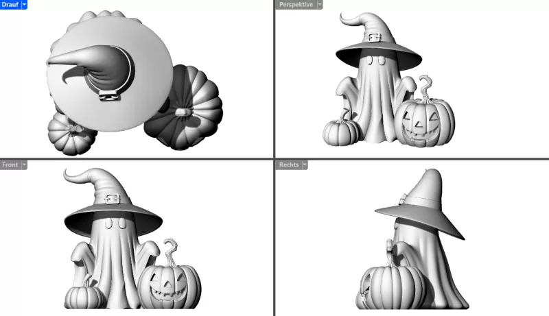Happy Halloween Family - Model preview 5