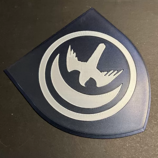 Game of Thrones Sigil of House Arryn Coaster - Model preview 5
