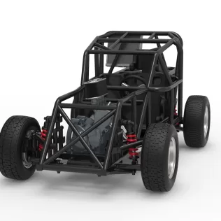 Mod Lite race car Base Scale 1:25 - Model thumbnail 5