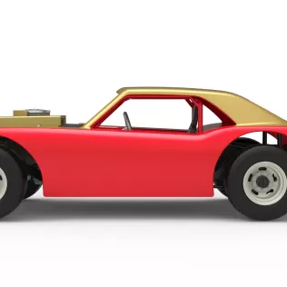 Vintage Semi-Late Model Stock Car Scale 1:25 - Model thumbnail 9