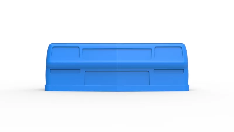 Nose of IMCA Stock car Version 2 Scale 1:25 - Model preview 4