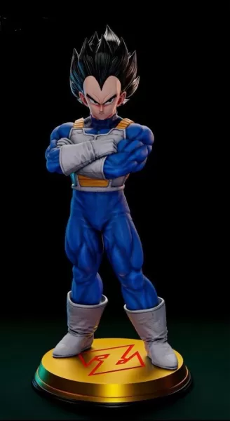 Vegeta Dragon Ball Z - Model preview 2