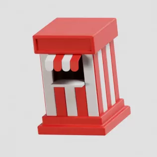 Ticket Booth - Model thumbnail 8