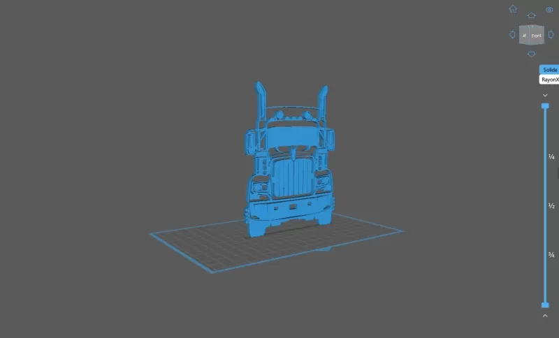 Truck - American Truck Wall Art - Model preview 2