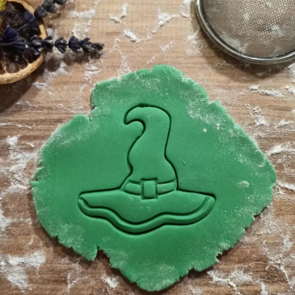 Halloween Witch Hat Cookie Cutter, Halloween Surprise & Gift - Model preview 7
