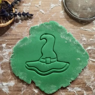 Halloween Witch Hat Cookie Cutter, Halloween Surprise & Gift - Model thumbnail 7
