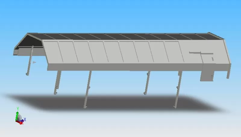 1:87 Spur H0 - Autotransportwagen der DBAG Typ Hcceerrs330 - Model preview 2