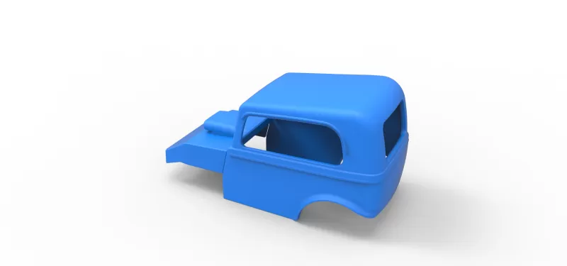 Shell of New Zealand Ministock car Scale 1:25 - Model preview 10