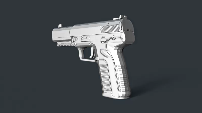 Five Seven Pistol RoZ - Model preview 4