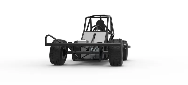 BriSCA Micro Formula 2 Stock Car Base Scale 1:16 - Model preview 6