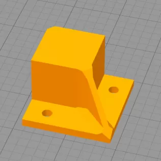 Garage box holder on the wall - Model thumbnail 7