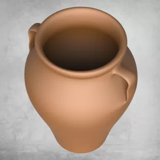 Pottery Vessel 04 - Model thumbnail 3