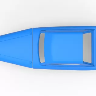 Shell of New Zealand Vintage Stock car Scale 1:25 - Model thumbnail 9