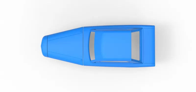 Shell of New Zealand Vintage Stock car Scale 1:25 - Model preview 9