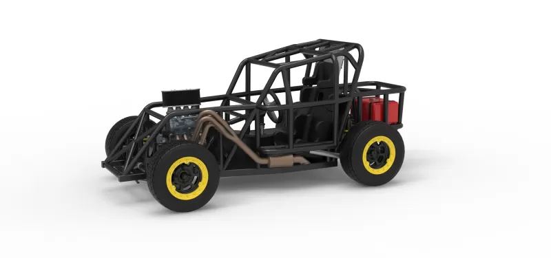 Mod Lite Race car Base Version 2 Scale 1:25 - Model preview 1