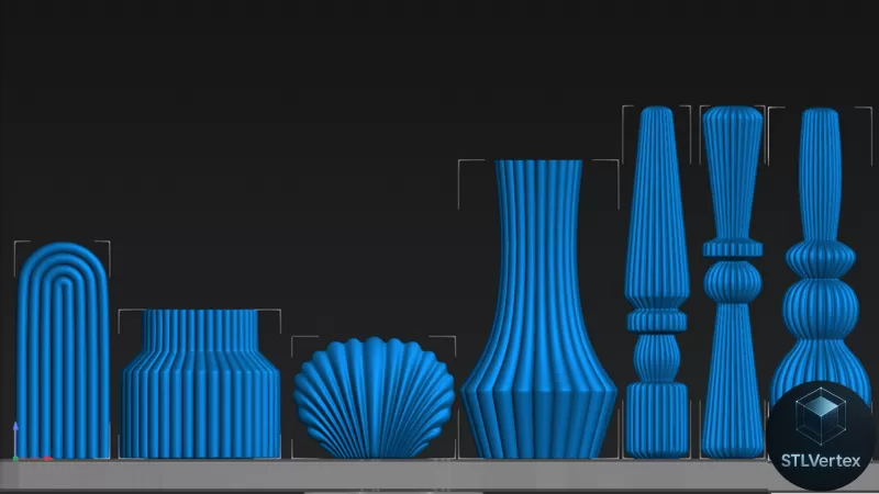 Traditional Candles 3D Printable Model - Model preview 4