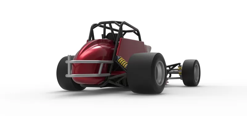 Pavement Silver Crown Car Version 2 Scale 1:25 - Model preview 19