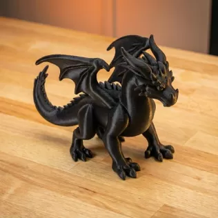 Fourth Wing Dragon STL Bundle - Tairn, Sgaeyl, Andarna (4 Models - Model thumbnail 2