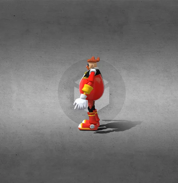 Sonic Prime Mr Dr Eggman - Model preview 2
