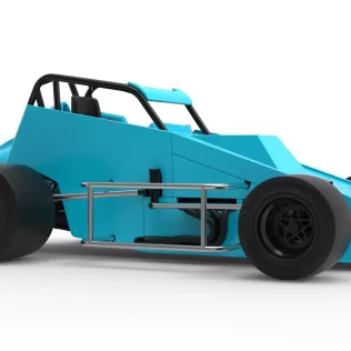Pavement Sprint car Version 2 Scale 1:25 - Model thumbnail 25