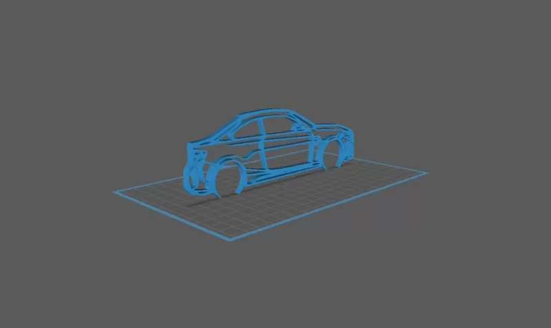 BMW - M2 Wall Art - Model preview 2