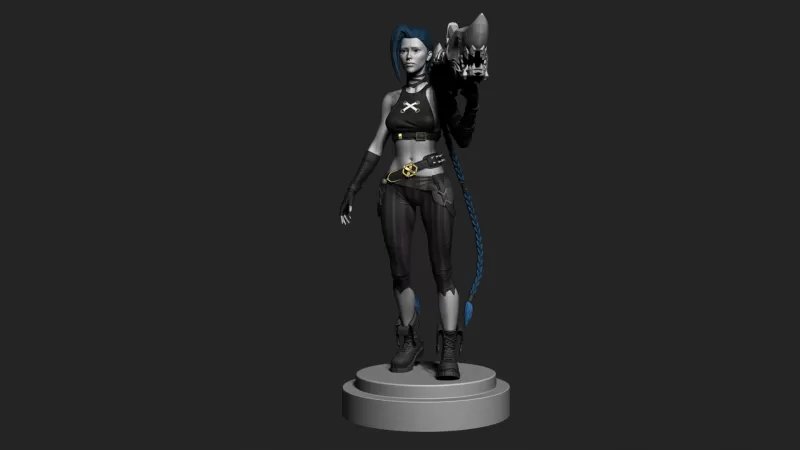 Jinx from arcane - Model preview 7