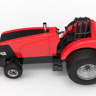 Pro Stock Pulling Tractor Version 6 Scale 1:25 - Model thumbnail 10