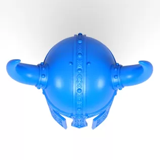 Helmet viking - Model thumbnail 3