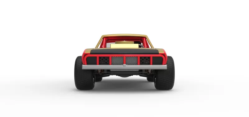 Vintage Semi-Late Model Stock Car Scale 1:25 - Model preview 7