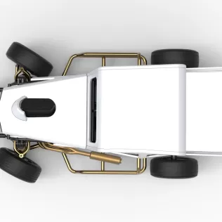 Dwarf car while turning Version 2 Scale 1:25 - Model thumbnail 11