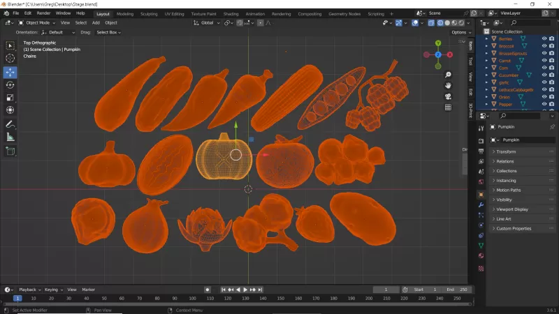 Garden Sign and Attachments - Model preview 16