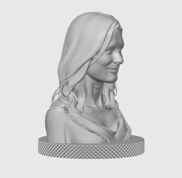Cate Blanchett 3D Bust Print - Model preview 8