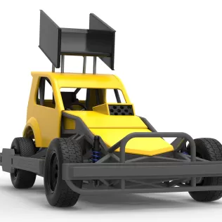 New Zealand Superstock car Version 5 Scale 1:25 - Model thumbnail 27