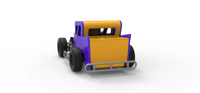 Dwarf car Version 2 Scale 1:25 - Model preview 14